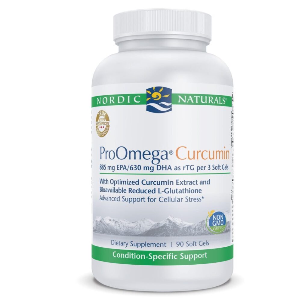 Nordic Naturals ProOmega Curcumin (formerly ProOmega CRP) - Longevity ...